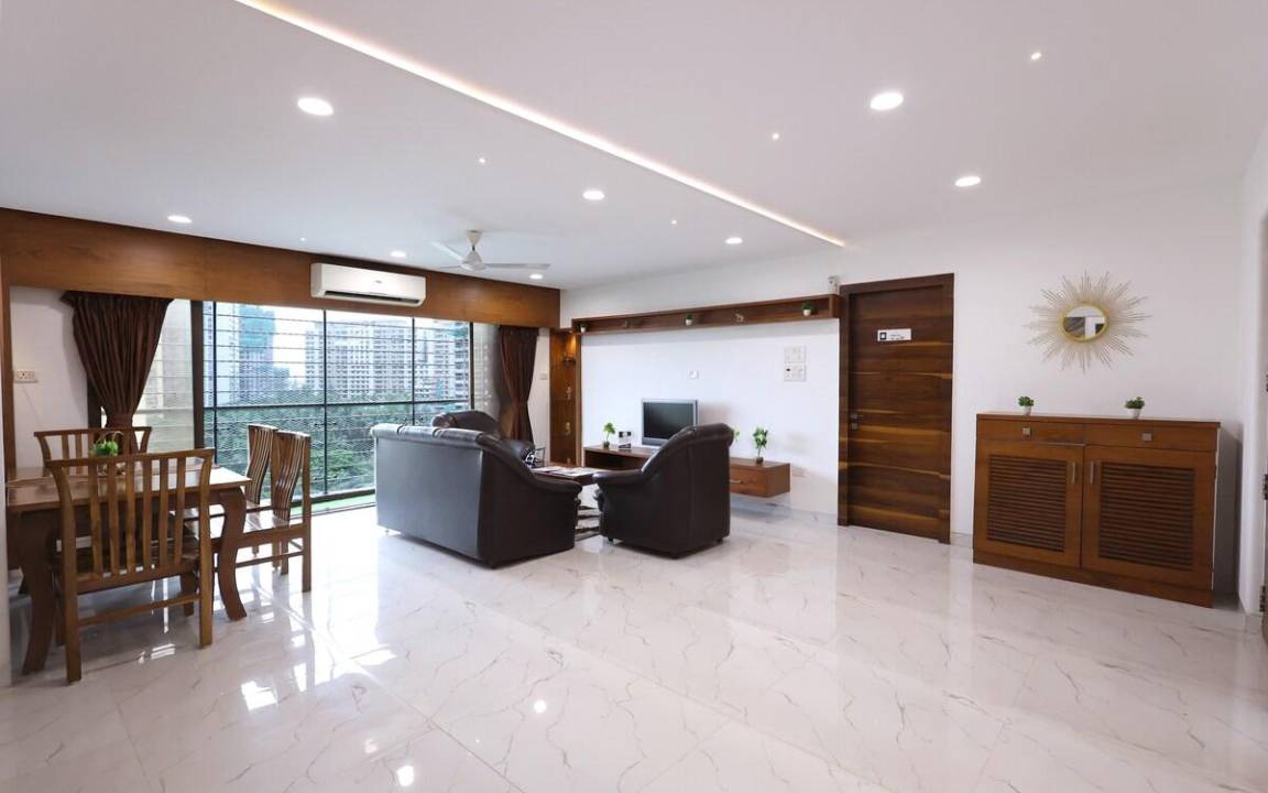 Bandra East Apartment | 1300 m² Apartment ∙ 3 bedrooms ∙ 9 guests