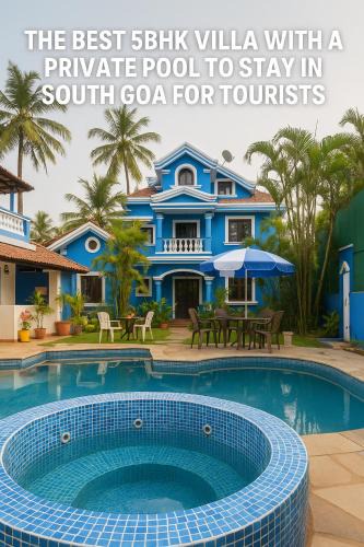 Sernabatim Villa | 5 Bedroom private pool villa, Goa Garden Resort, Colva, South Goa