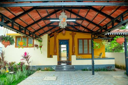 Coimbatore Villa | A Chettinad 3bhk AC Villa in Coimbatore on the way to Adiyogi and nearer to Maruthamalai