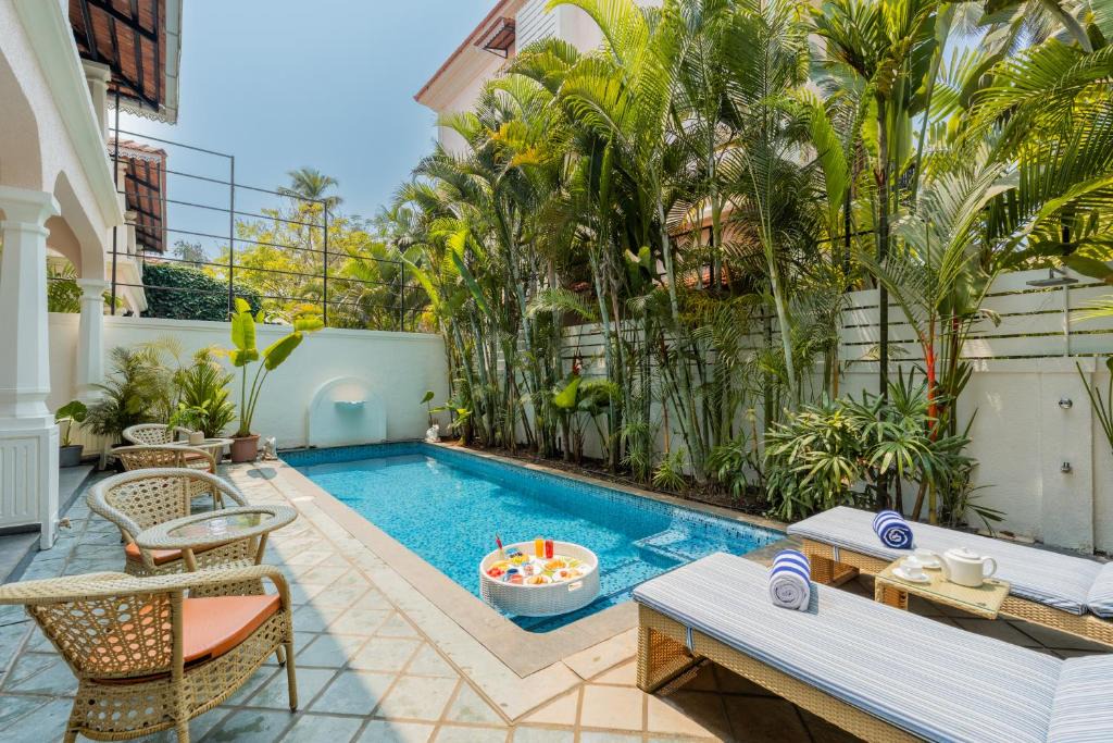 Arpora Villa | ELIVAAS Signature 4 BHK with Pvt Pool near Baga - Celest