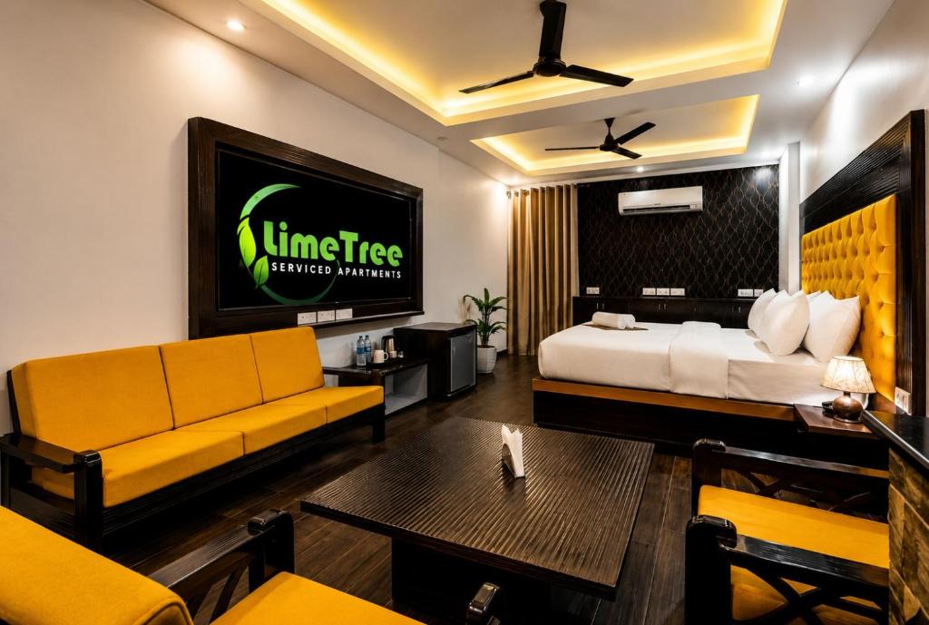 Sushant Lok Bed & Breakfast | Lime Tree Hotel Huda City Centre - Gurugram, Sector 29