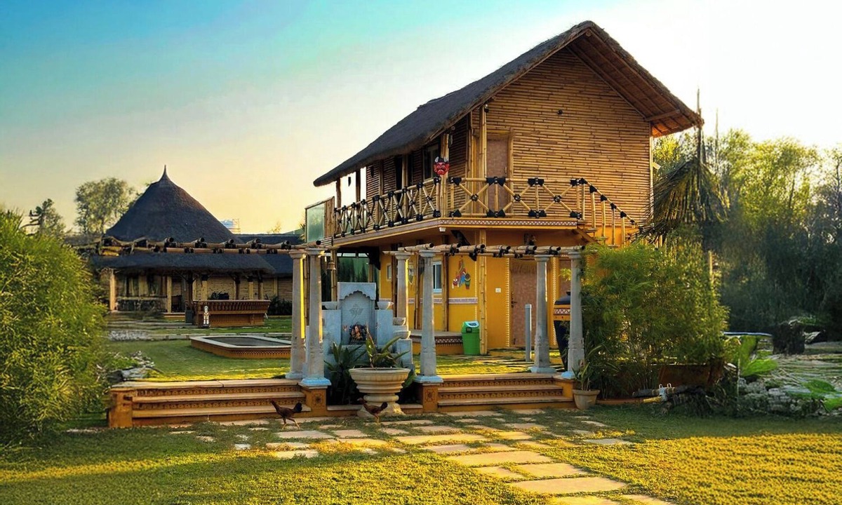 Devanahalli Cottage | Maharsh Bamboo Stays near Devanahalli