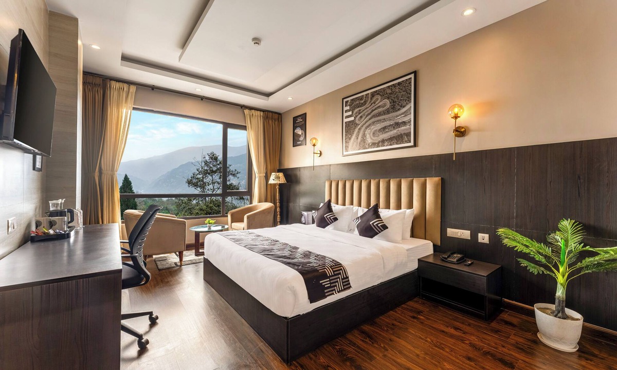 Gangtok Hotel | Medalio Boutique Gangtok with Mountain View