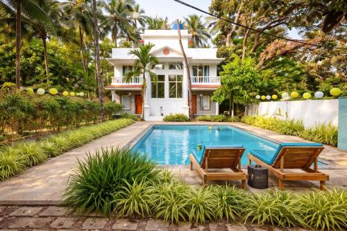 Morjim Bed & Breakfast | Nature's Inn 4 BHK Private Pool Villa in Morjim