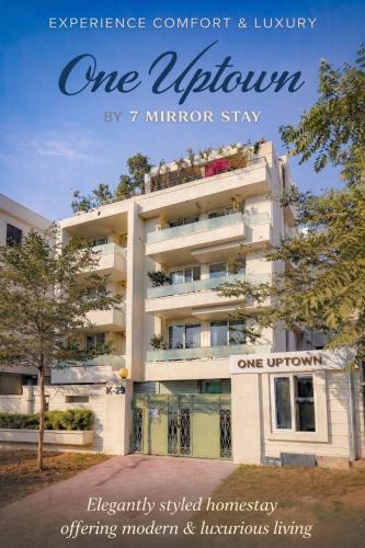 Durgapura House | One Uptown 203 modern 1 BHK loft