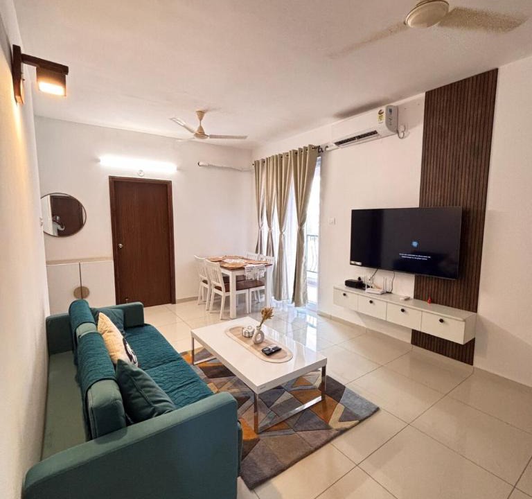 Chicalim Apartment | Pool View 3 BR Adora, Goa Amoret Homes