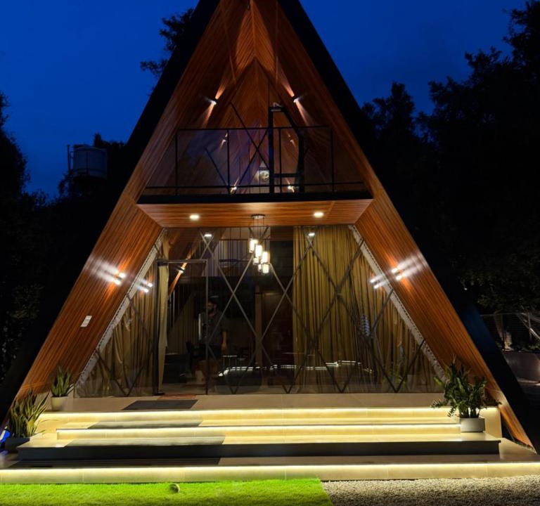 Irinjalakuda Villa | Riverdale Athirappilly - A Frame Villa