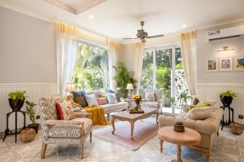 Nagoa Villa | Staymaster Coral Reef - Luxury 4BR Villa with Private Pool & Rooftop Terrace in Saligao