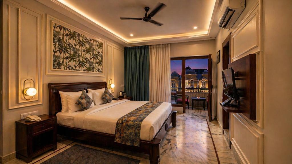 Mali Colony Hotel | The Crescent Udaipur, Boutique Hotel Near Lake Pichola with Pool