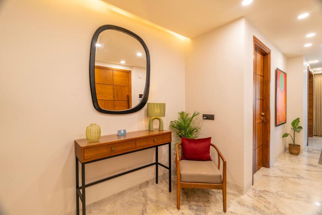 Greater Kailash Enclave I Apartment | The GK Nook by The Blue Kite, Modern 3BHK Apartments near M Block Market, Greater Kailash