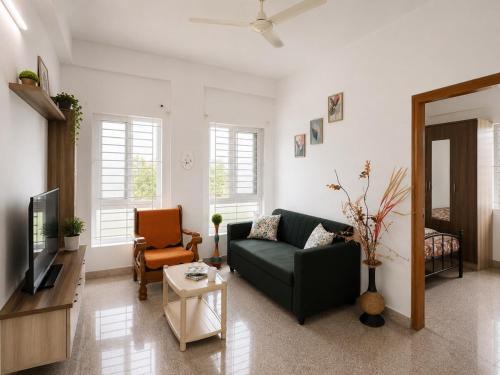 Davanagere Apartment | The Lake Penthouse - Private 1BHK Near Lake