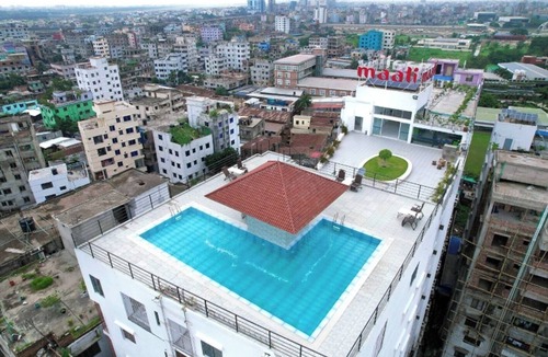 Dhaka Apartment | 250 sq.ft 3 Studio Apartment w/Pool & Private Sauna
