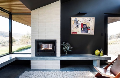 Cygnet House | Architecturally designed home overlooking Port Cygnet and the countryside.