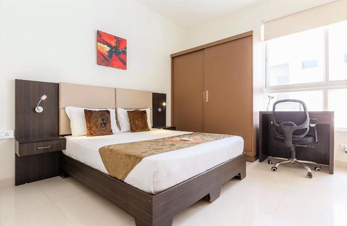 HITEC City Apartment | BluO Studio Hitech City - Gym,Terrace Garden