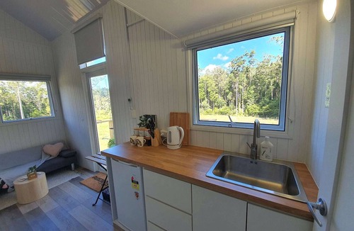 Palmwoods Cabin | Charming Tiny House Rental for Glamping in Queensland