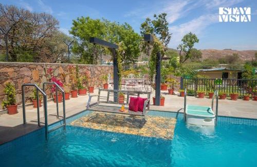 Bedla Villa | Cottage Rivera -3BHK Riverside Villa with Pvt Pool, Garden & Scenic View