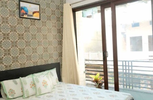 Vaishali Nagar Apartment | Cozy 1BHK in Vaishali Nagar Jaipur | AC | WiFi | Free Parking | Sleeps 3