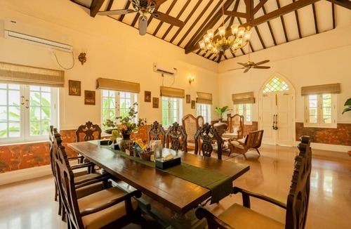 Mapusa Villa | ELIVAAS Signature Maison 10 - Luxe 4 BHK Villa With Pvt Pool, Garden & Portuguese Charm