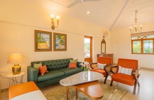 Pilerne Industrial Estates Villa | ELIVAAS Signature Villa Riviere 9-BHK Private Riverfront Estate with 2 Infinity Pools, Lift, Lounge Area & Kids' Room