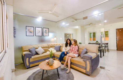 Madhapur Hotel | FabHotel Blue Spring - Near Hi-tech City Metro Station