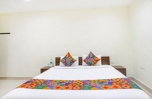 Madhapur Hotel | FabHotel Blue Spring - Near Hi-tech City Metro Station