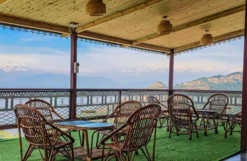 Tehri Range Cabin | Four Wooden Rooms ROUTE707 Resorts Orchard Kanatal