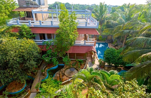 Auroville Resort | Greens Heritage Resort with Swimming Pool