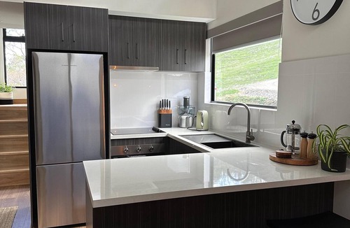 Flaxman Valley Cabin | Kaiser - Our signature tiny house for two, with spectacular valley views, complete seclusion and a private wood-fired hot tub.