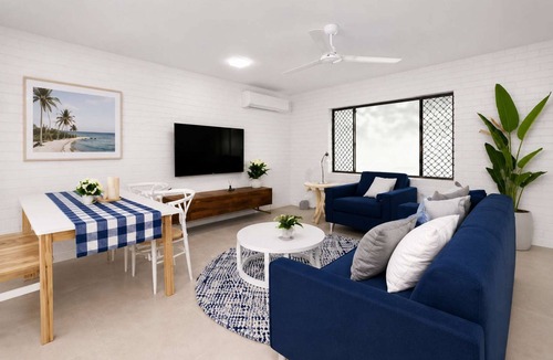 Pimlico Apartment | Modern 2BR Home Near Mater Hospital, Townsville
