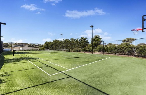 St. Andrews Beach House | Ocean Luxe Retreat Luxury House with pool, tennis court, fireplace, walk to beach