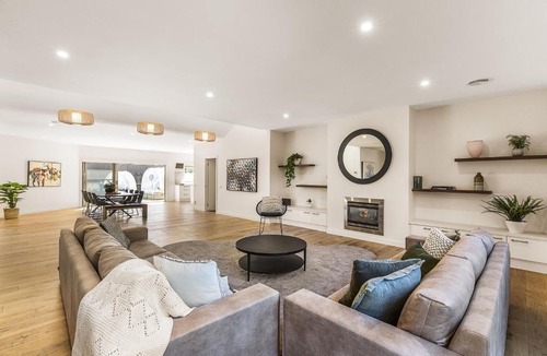 St. Andrews Beach House | Ocean Luxe Retreat Luxury House with pool, tennis court, fireplace, walk to beach