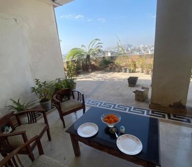 Jodhpur Bed & Breakfast | Panoramic Fortview Penthouse Near Station AC