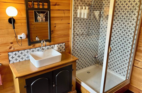 Zeehan Cabin | SeaHen Lodge - entire house - rustic farmhouse charm with amazing mountain views