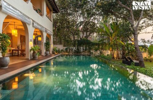 Aradi Socorro Villa | StayVista's Villa Rumjhum - 4BHK with Projector & Private Pool