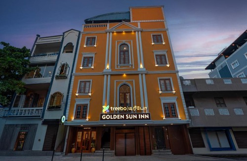 Heritage Town Hotel | Treebo Golden Sun Inn, 5 Mins To Rock Beach