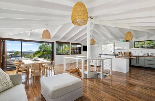 Peregian Beach House | Unique Beachside Treetop House Overlooking Noosa National Park for EPIC Sunsets.