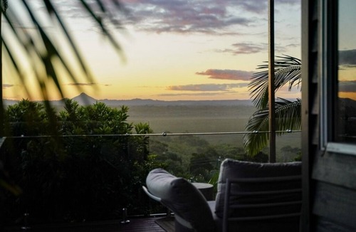 Peregian Beach House | Unique Beachside Treetop House Overlooking Noosa National Park for EPIC Sunsets.