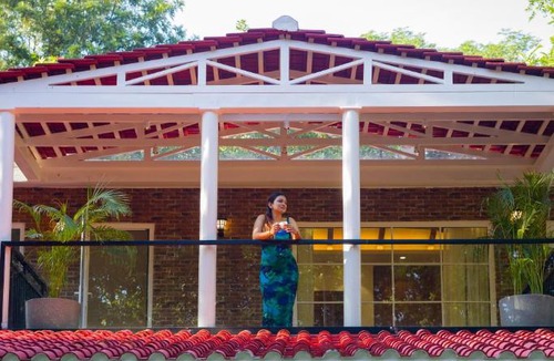 Taoru Villa | Varsha Greens 4-BHK Retreat with Pvt Pool, Lush Garden & Outdoor Patios