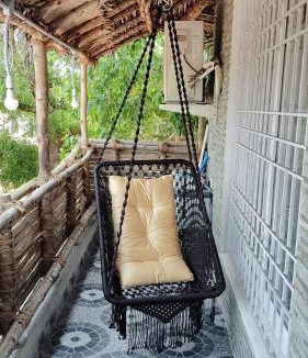 Bommayapalayam Villa | Woodside Haven Luxury FF-Balcony view