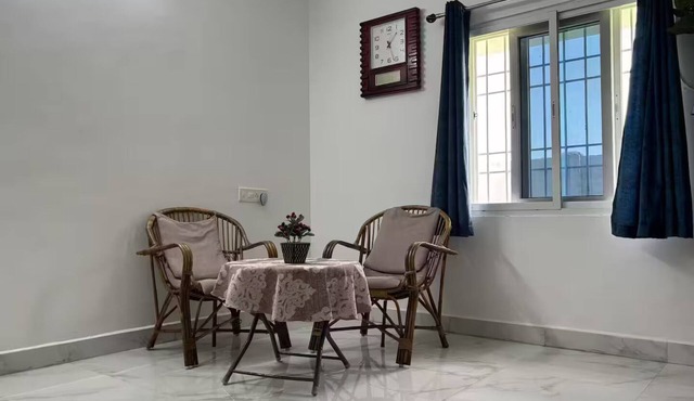 1 BHK Apartment Near Rock Beach, White Town, Ashram