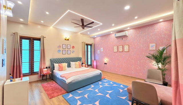 Aurora Heights 4BHK Spacez Villa with Private Theatre