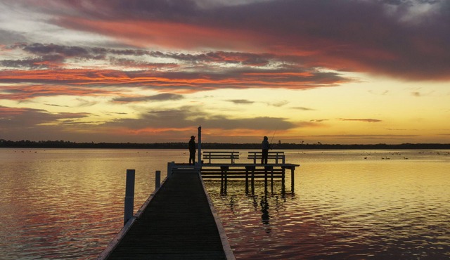 Bayview Boathouse Gippsland Lakes in bairnsdale