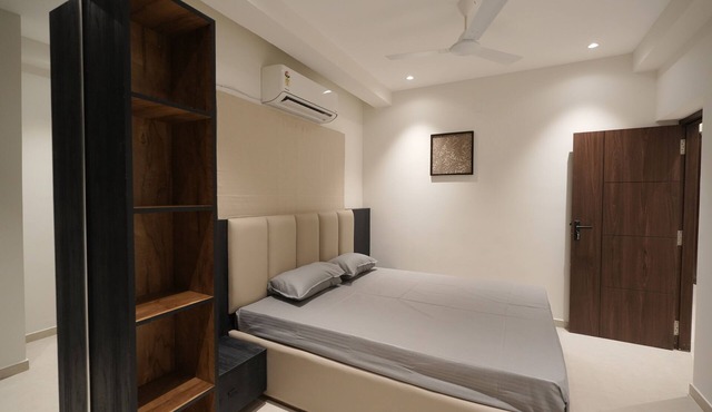 Beautiful 2-bedroom apartment with AC in vibrant Mangaluru