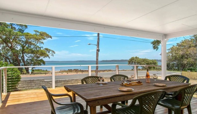 Bellevue - overlooking serene Lake Wollumboola in Culburra Beach