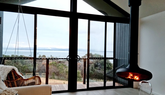 black + shack in Coles Bay