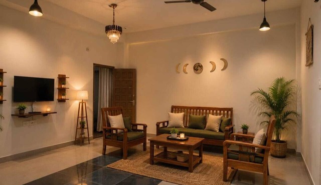 Cozy 2-bedroom apartment in fabulous Guwahati with AC