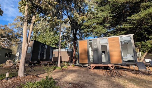 Double Tiny House Villa @ Grampians Edge by Tiny Away in Dadswells Bridge