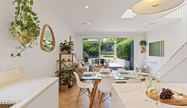 Elegant Family Home with Garden Oasis in Crows Nest