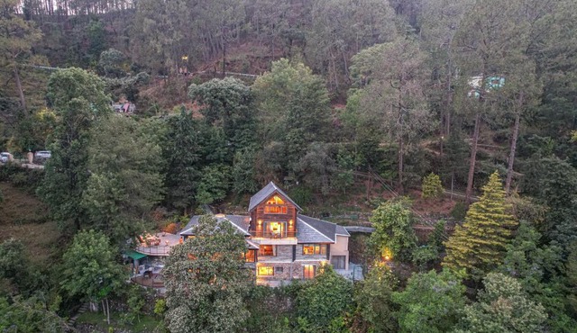 ELIVAAS Signature Blushing Pines 3 BHK With Attic and Classy Interiors