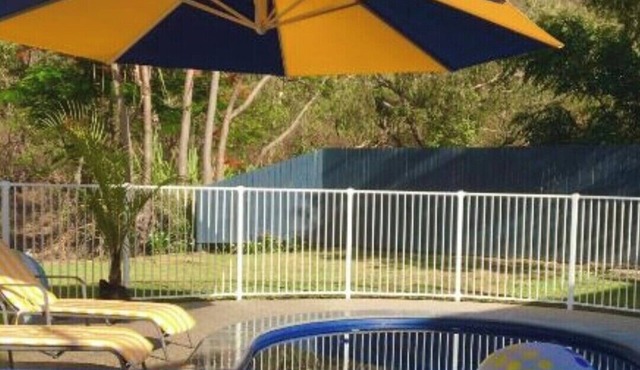 Golden Sands Beach House only a few steps to our beautiful Rose Bay Beach in Bowen